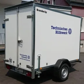 Anhängerbeschriftung mit Hochleistungs-PVC-Folien